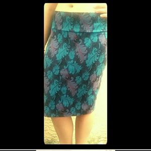 Lularoe skirt blue